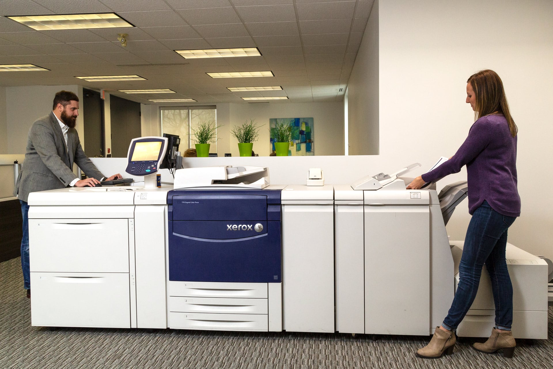 The Xerox Press at Sims Advertising